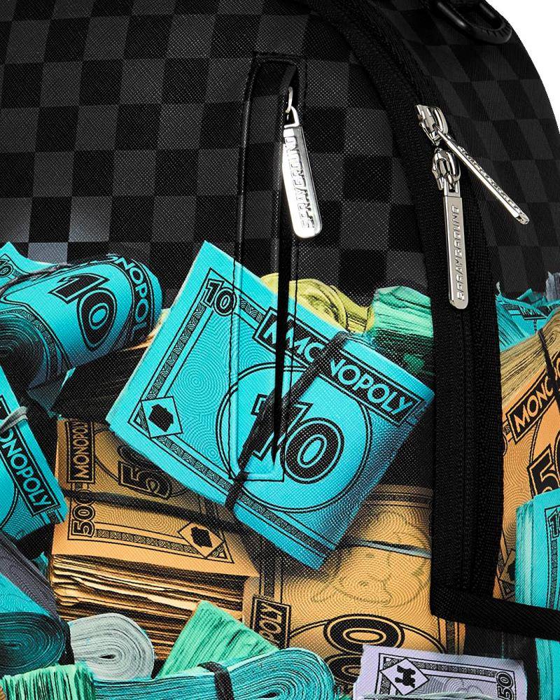 SPRAYGROUND MONOPOLY MONEY STACKS DLXSV BACKPACK