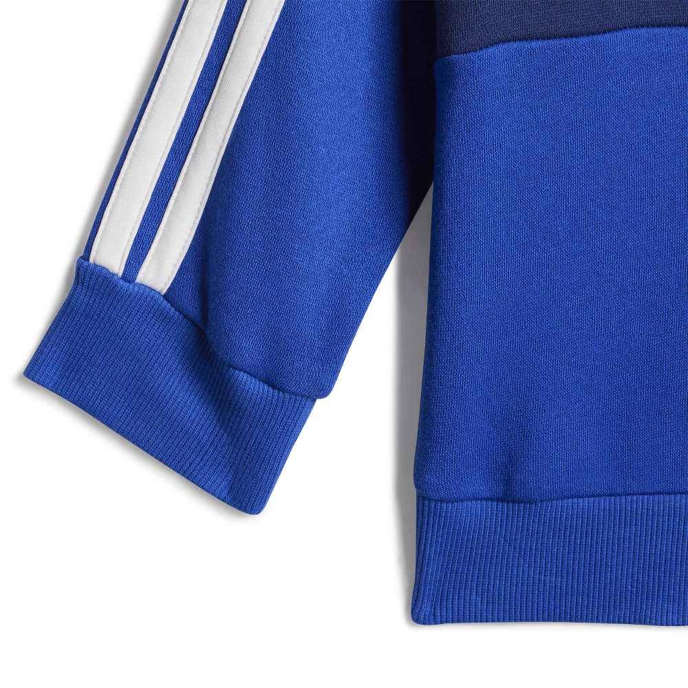 ADIDAS INFANT SEASONAL ESSENTIALS TIBERIO 3 STRIPES FLEECE CREW SET