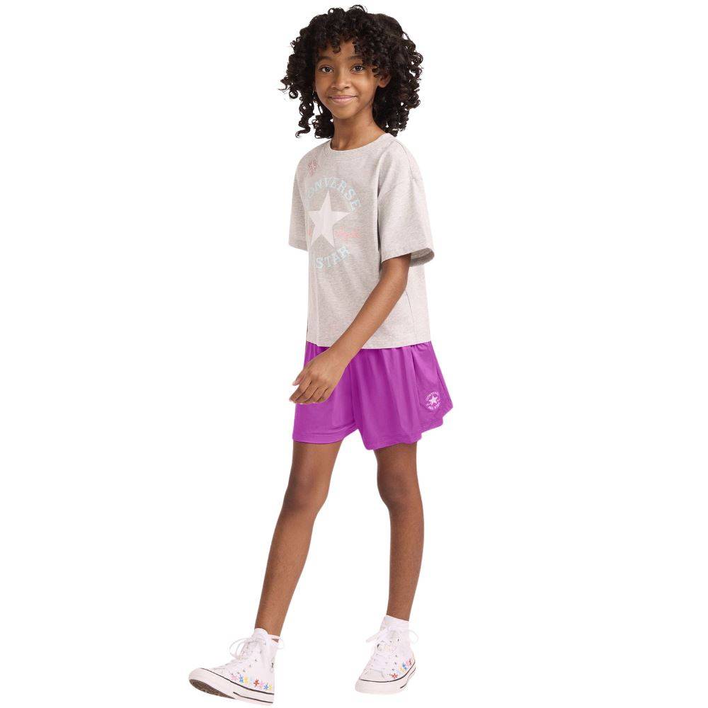 CONVERSE GIRLS DRAPEY SIDE POCKET SHORT