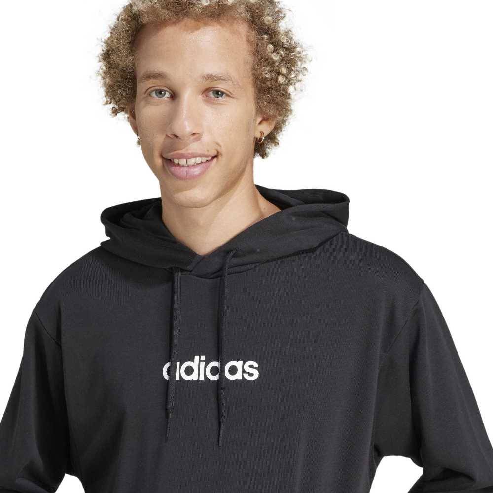ADIDAS M ESSENTIALS LINEAR FRENCH TERRY HOODIE
