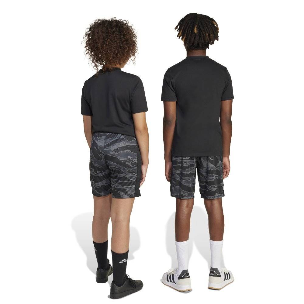 ADIDAS YOUTH TRAIN ESSENTIALS CAMO PRINT SHORT