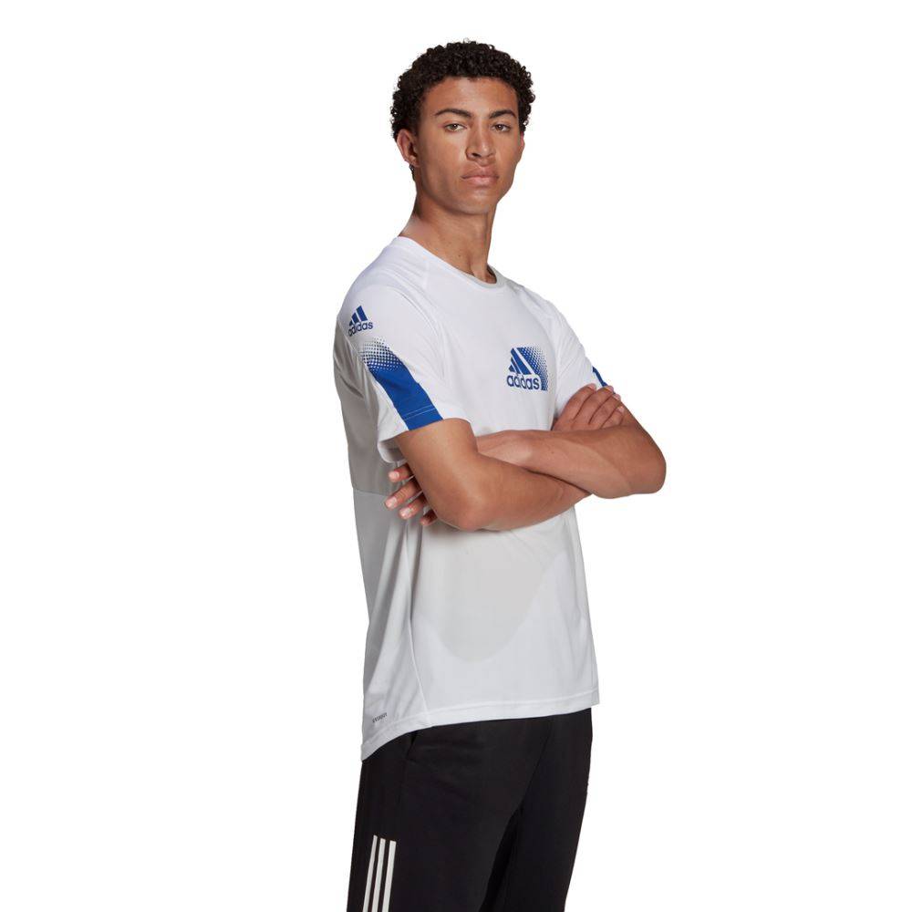 ADIDAS AEROREADY DESIGNED TO MOVE SPORT TEE