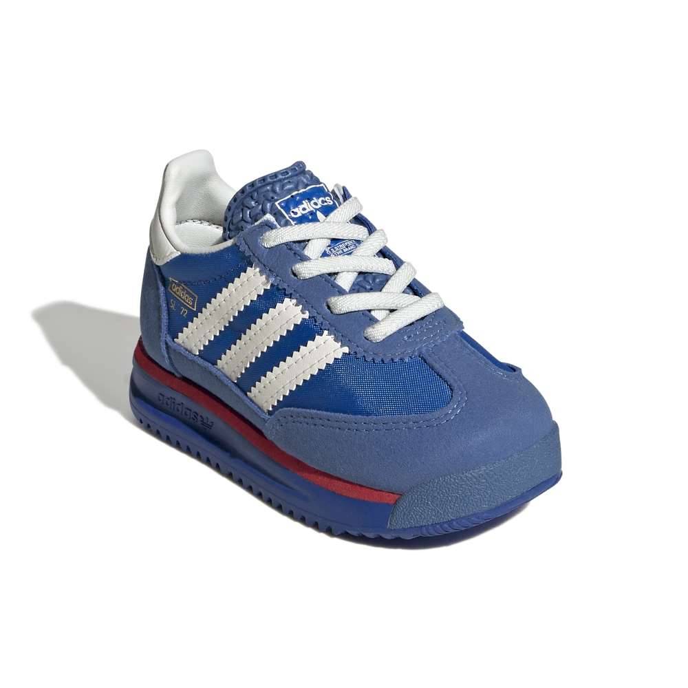 ADIDAS ORIGINALS INFANT SL 72 RS ELASTIC LACES SHOES