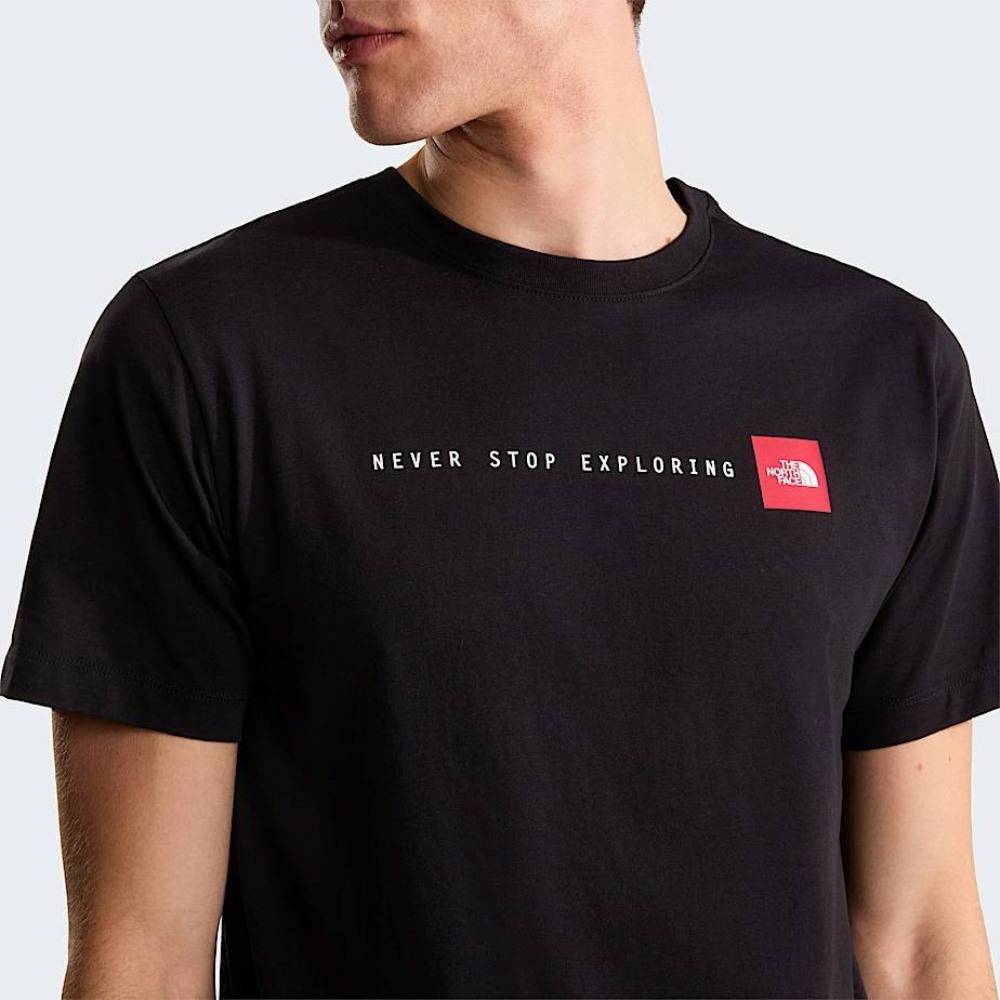 THE NORTH FACE M NEVER STOP EXPLORING REGULAR SHORT SLEEVE TEE GRAPHIC