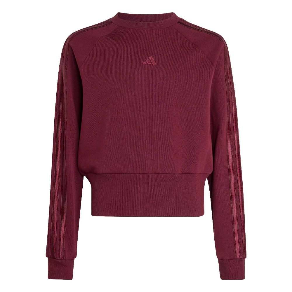 ADIDAS GIRLS SATIN SWEATSHIRT