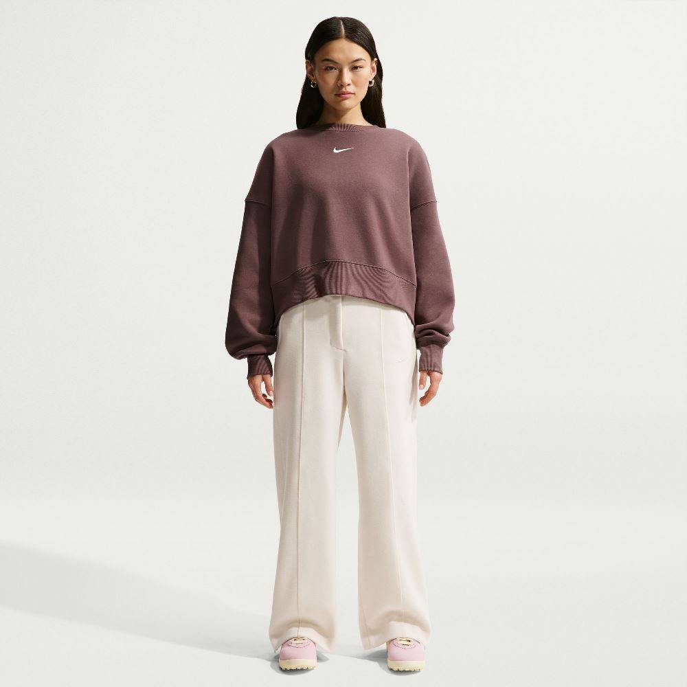 NIKE WOMENS PHOENIX FLEECE OVERSIZE CREW