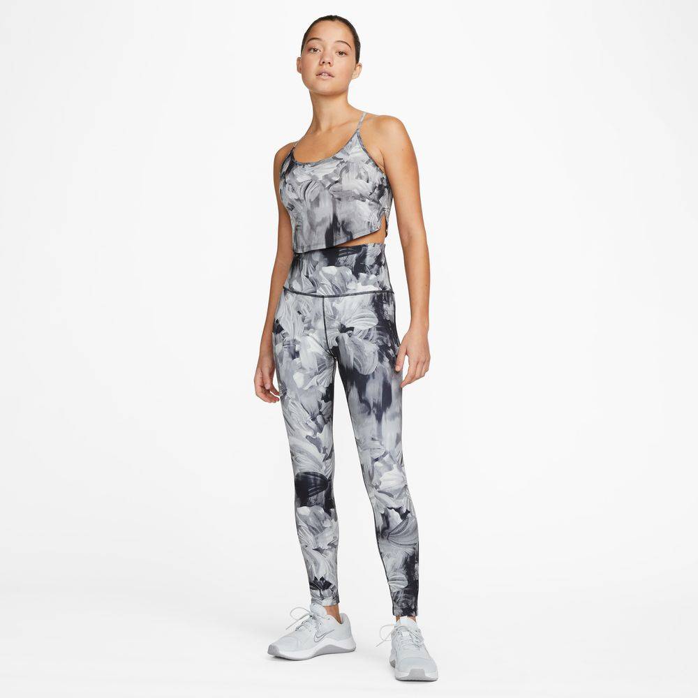 NIKE DRI-FIT PRINTED CROPPED TANK TOP