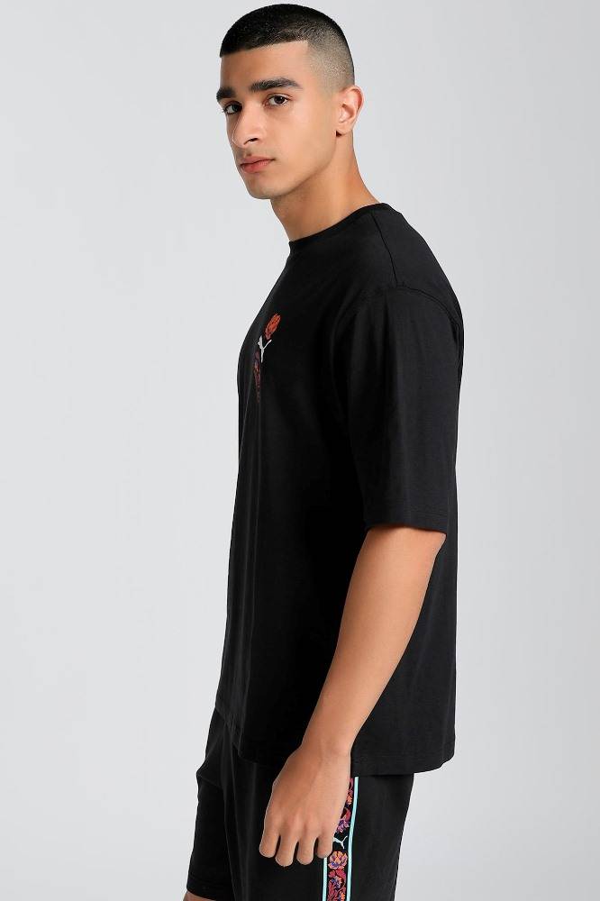 PUMA FLORAL SPORT GRAPHIC BOXY TEE