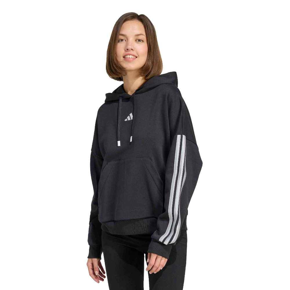 ADIDAS HOLIDAY 3-STRIPES FLEECE HOODIE