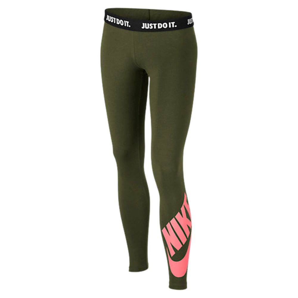 NIKE SPORTSWEAR GIRLS LOGO LEGGINGS