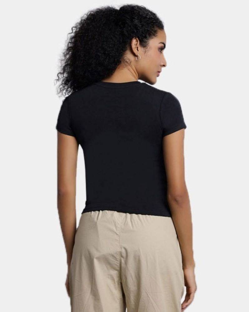 CONVERSE CROPPED T-SHIRT