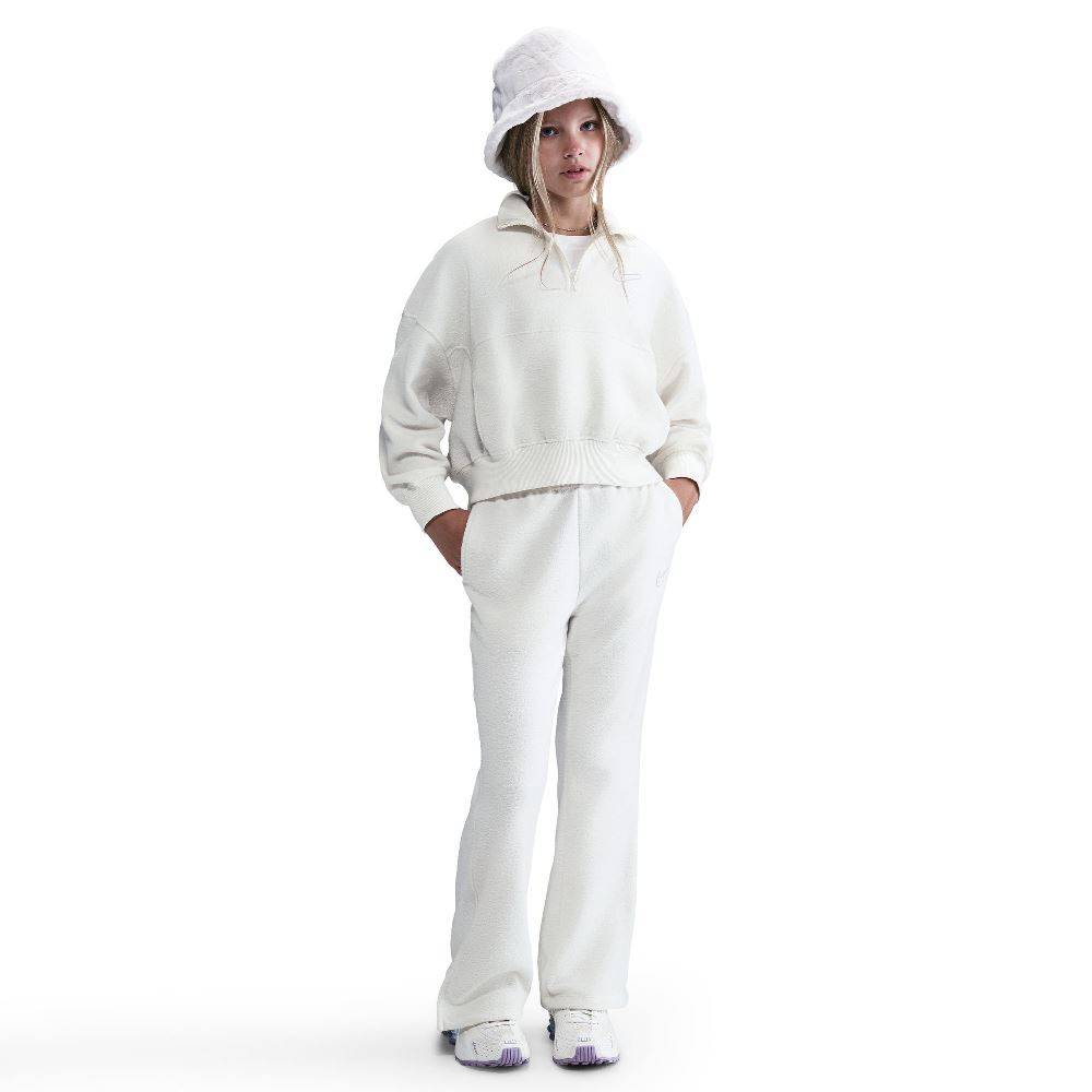 NIKE NSW GIRLS LONG-ALEEVE FLEECE TOP