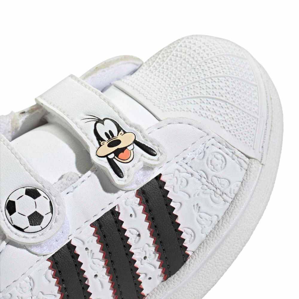 ADIDAS ORIGINALS INFANT DISNEY SUPERSTAR II COMFORT CLOSURE SHOES
