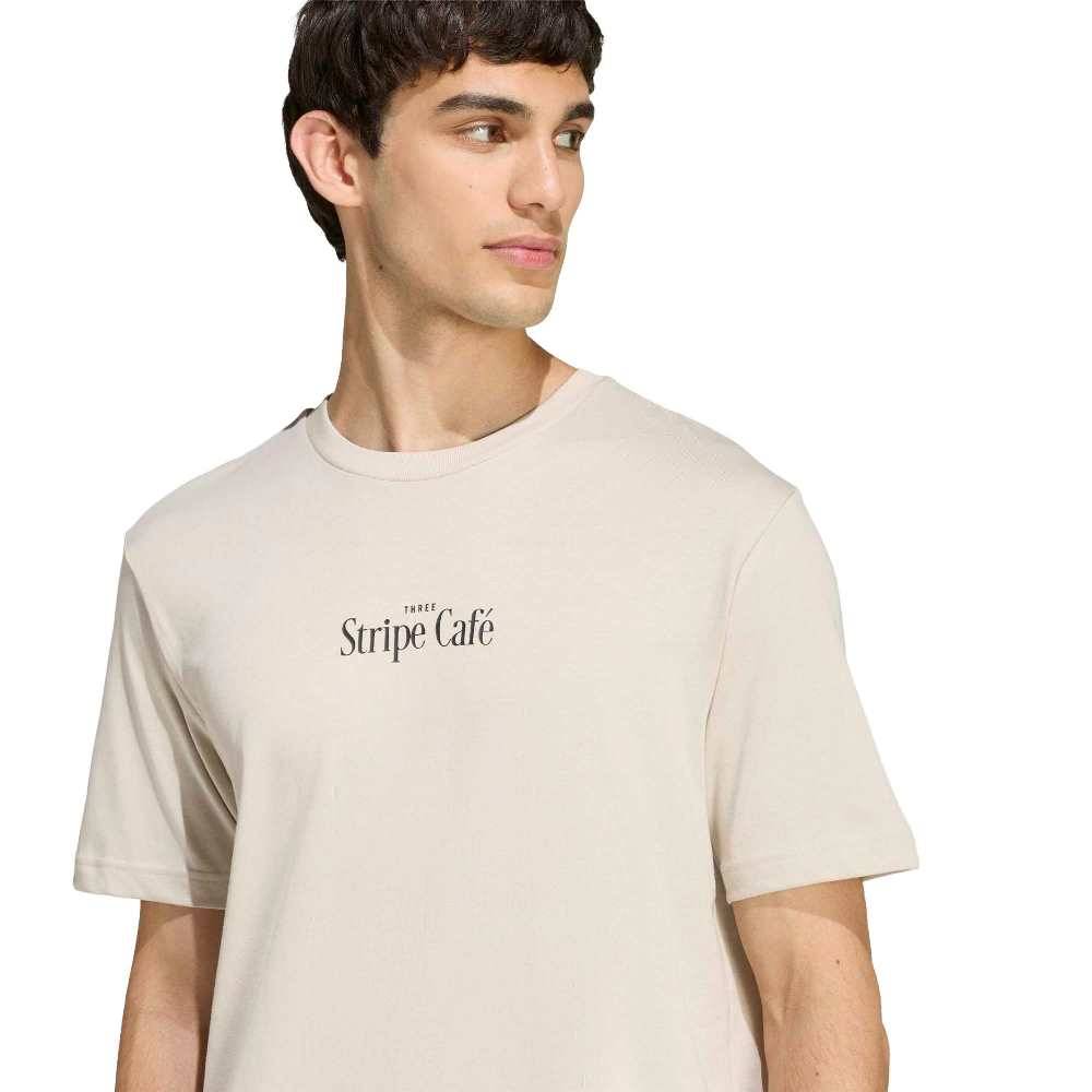 ADIDAS M COFFEE CAFE DONUT BOX GRAPHIC T-SHIRT