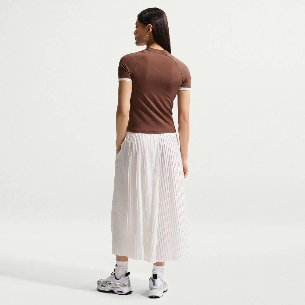 NIKE WOMENS FITTED SHORT-SLEEVE TOP