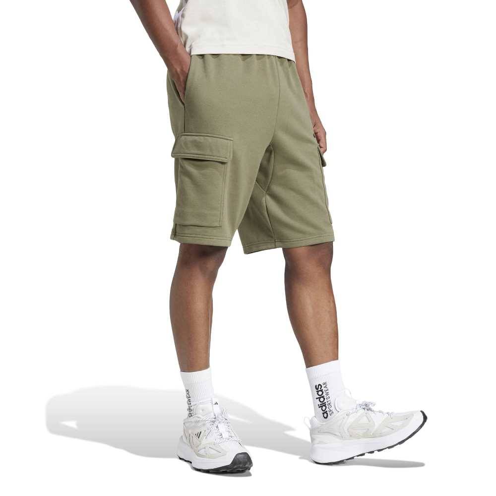 ADIDAS M ESSENTIALS FEELCOZY FRENCH TERRY CARGO SHORTS