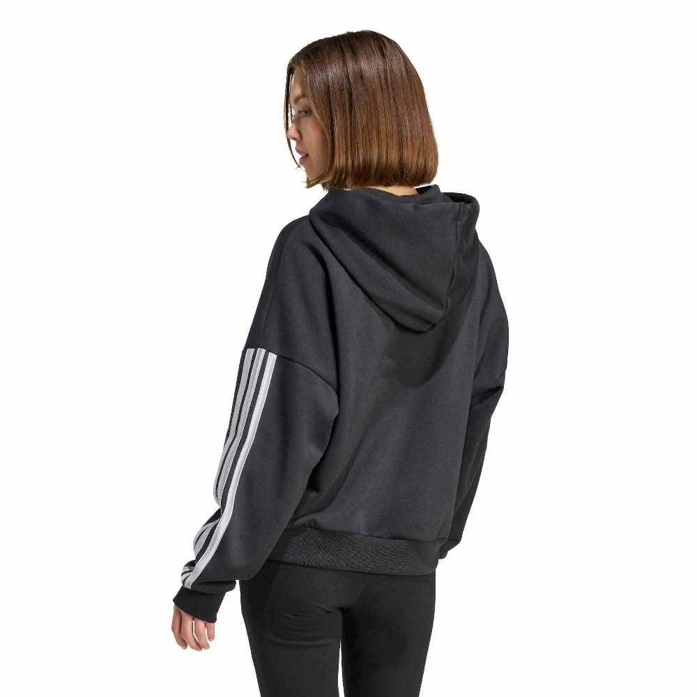 ADIDAS HOLIDAY 3-STRIPES FLEECE HOODIE