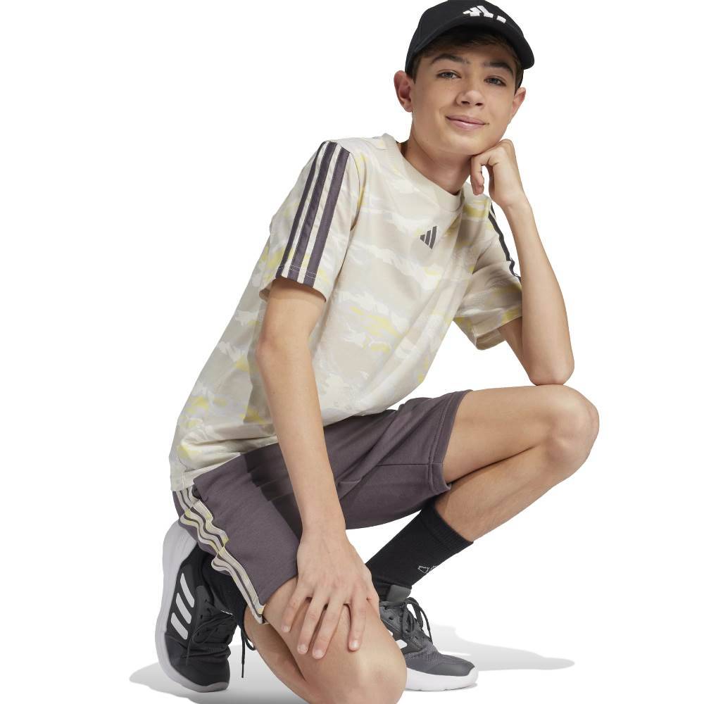 ADIDAS YOUTH SEASONAL ESSENTIALS CAMO T-SHIRT