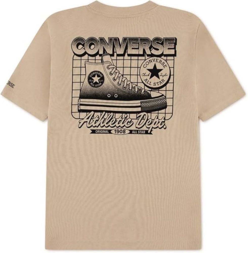 CONVERSE BOYS FRONTBACK RETRO SNKR TEE