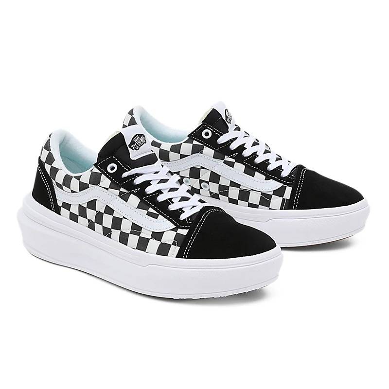 VANS CHECKERBOARD OLD SKOOL OVERT CC SHOES