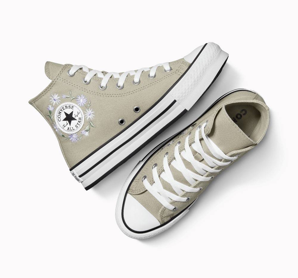 CONVERSE CHUCK TAYLOR ALL STAR EVA LIFT PLATFORM FLORALS