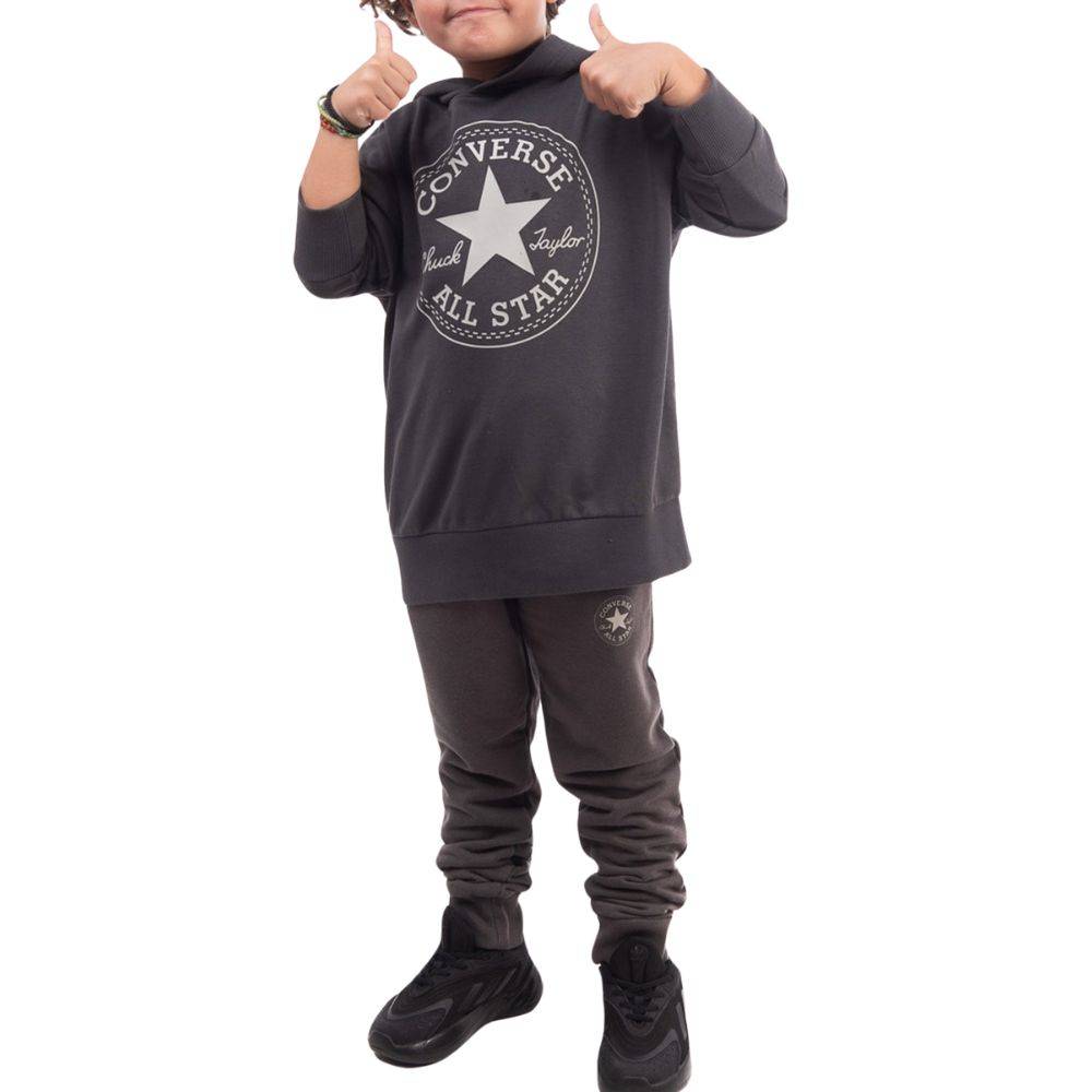 CONVERSE BOYS WASHED EFFECTS PO HOODIE