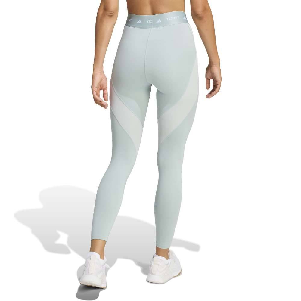 ADIDAS TECHFIT WORKOUT COLOR BLOCK 7/8 LEGGINGS