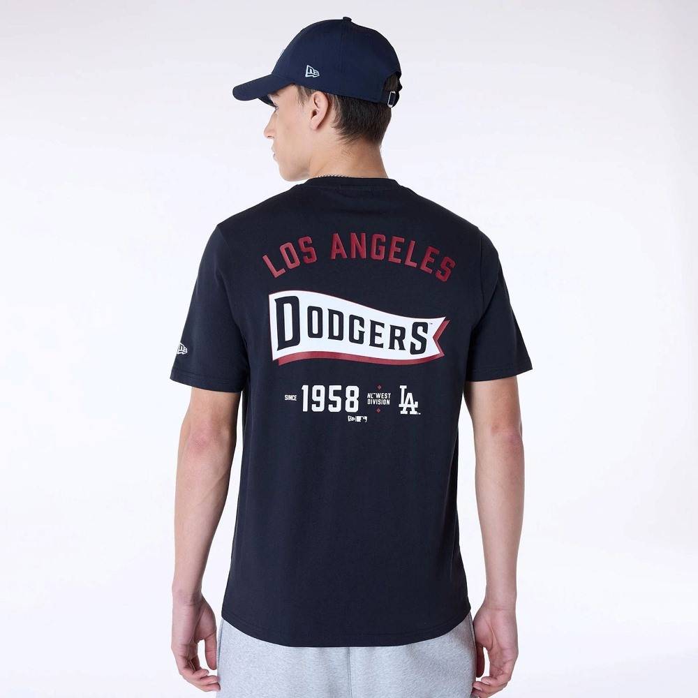 NEW ERA MLB PENNANT GRAPHIC TEE LOS ANGELES DODGERS