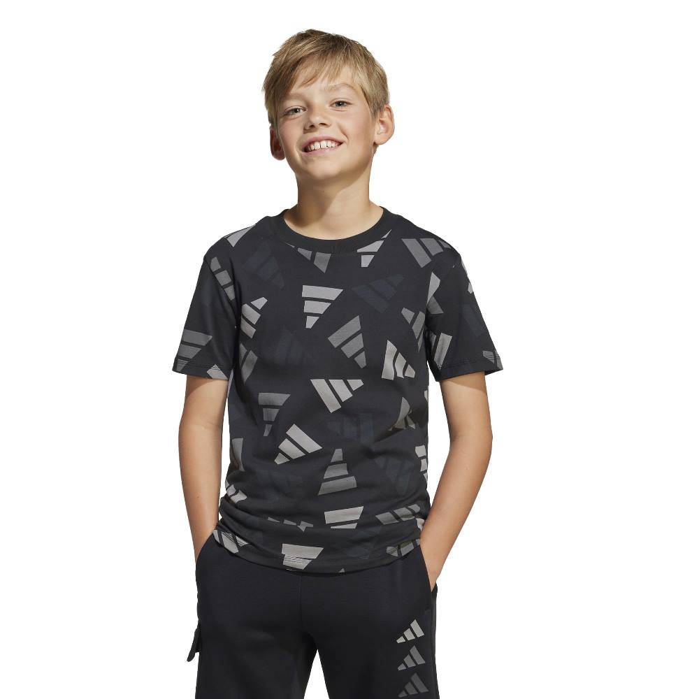ADIDAS YOUTH SEASONAL ESSENTIALS LOGO CELEBRATION T-SHIRT