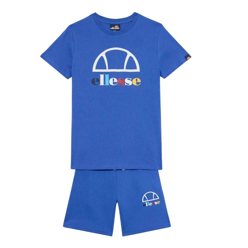 ELLESSE JUNIOR BOYS BEFFA TEE & SHORT SET