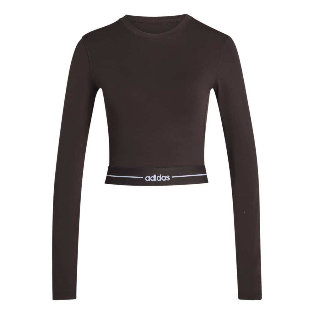 ADIDAS HYPERGLAM CROPPED LONG SLEEVE