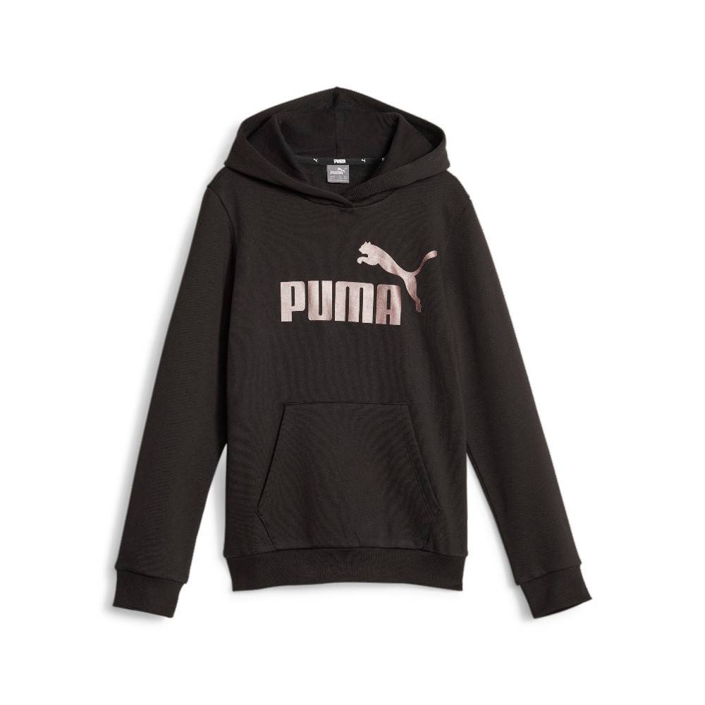 PUMA ESSENTIAL+ LOGO FLEECE HOODIE