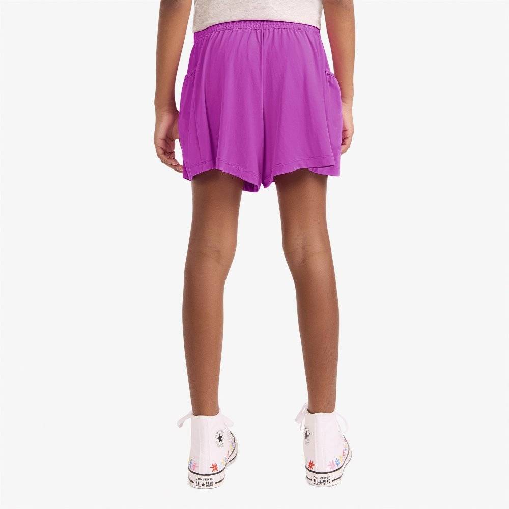 CONVERSE GIRLS DRAPEY SIDE POCKET SHORT