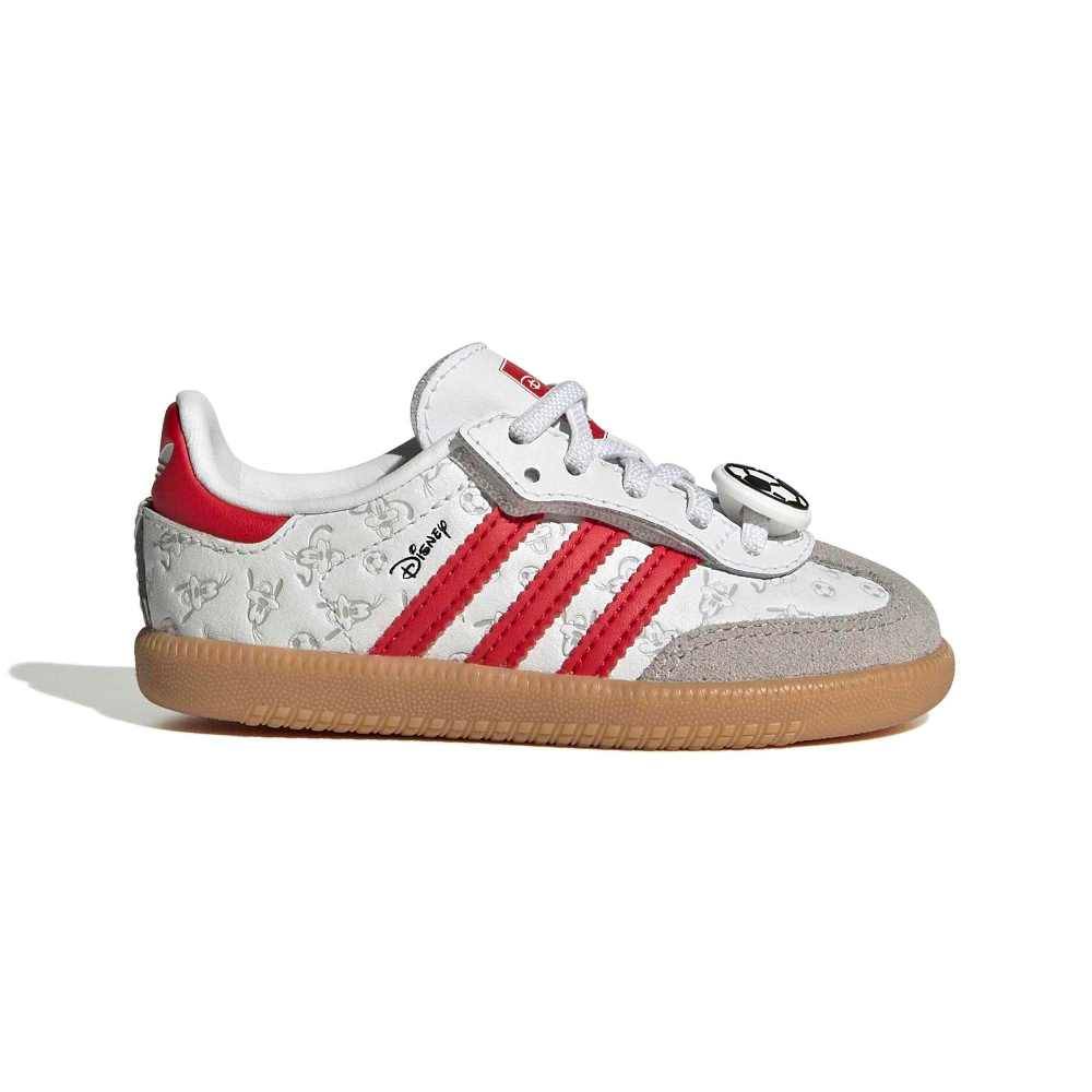 ADIDAS ORIGINALS INFANT DISNEY SAMBA OG COMFORT CLOSURE ELASTIC LACE SHOES