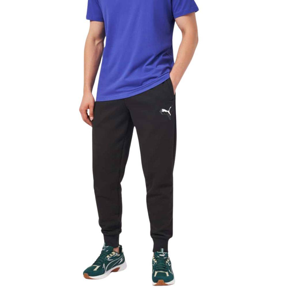 PUMA ESS+ LOGO LAB CAT SWEATPANTS FL CL