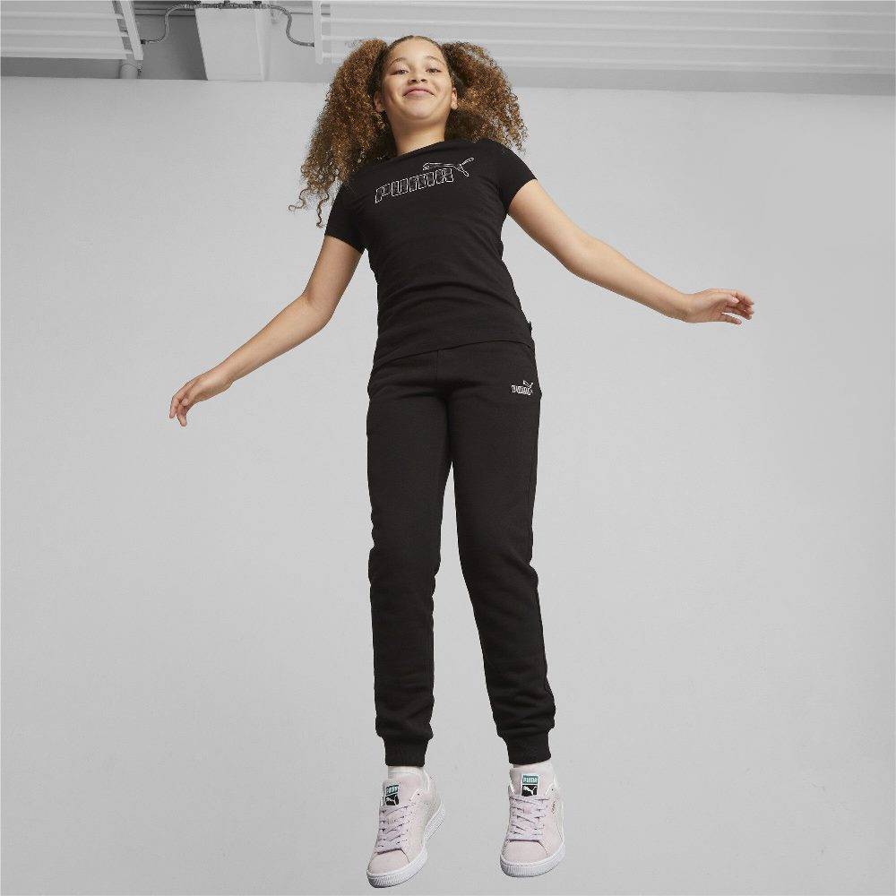 PUMA GIRLS ANIMAL PRINTED SWEATPANTS