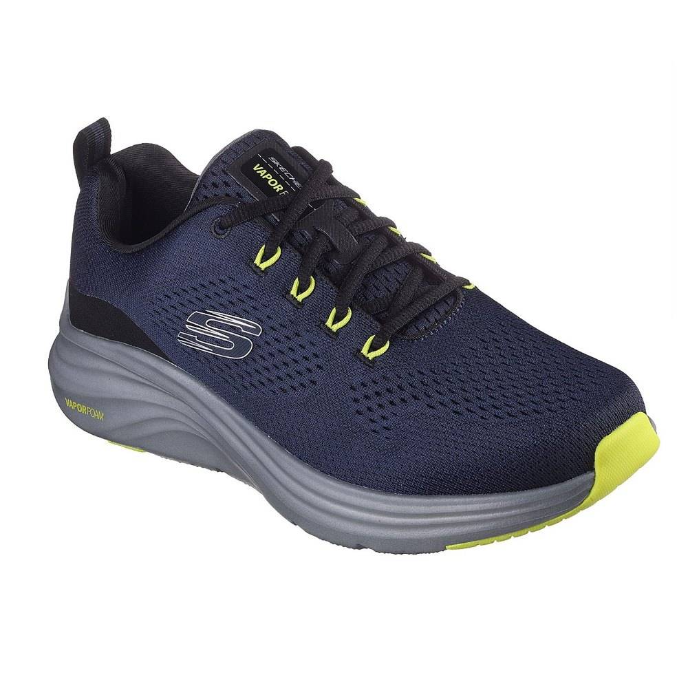 SKECHERS MENS VAPOR FOAM ENGINEERED MESH LACE-UP SNEAKER