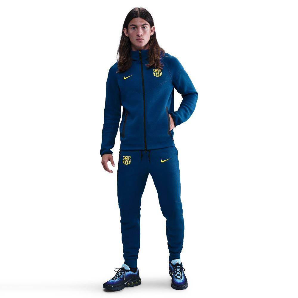 NIKE BARCELONA TECH FLEECE FULL-ZIP HOODIE