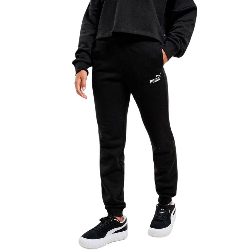 PUMA ESSENTIAL LOGO GIRLS FLEECE SWEATPANTS