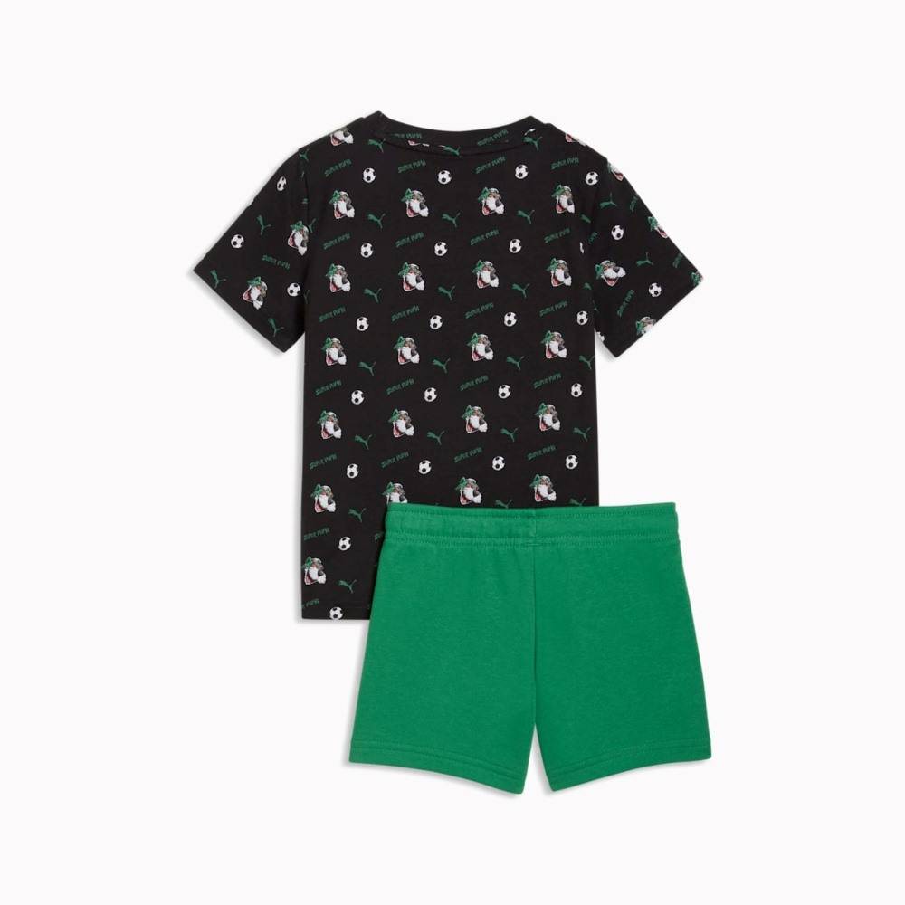 PUMA SUPER PUMA AOP TEE AND SHORTS SET PS