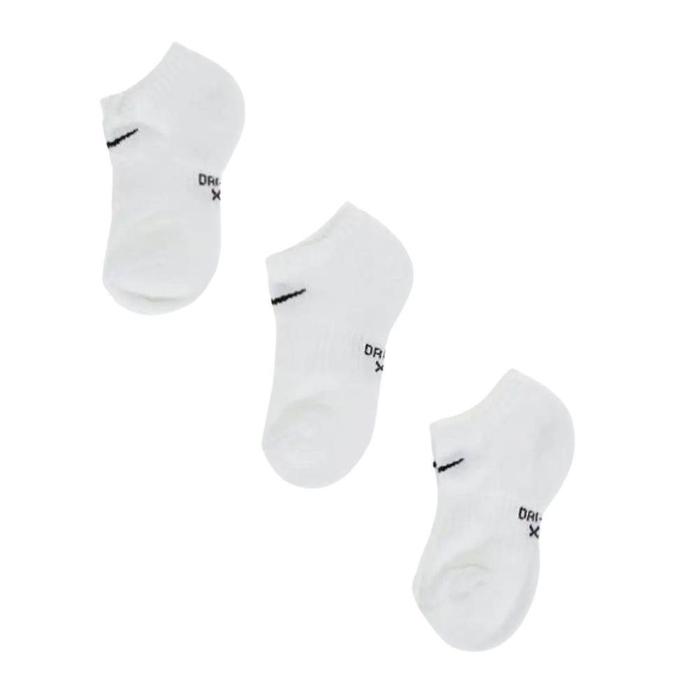 NIKE KIDS PERFORMANCE BASIC NO SHOW 3-PAIRS SOCKS