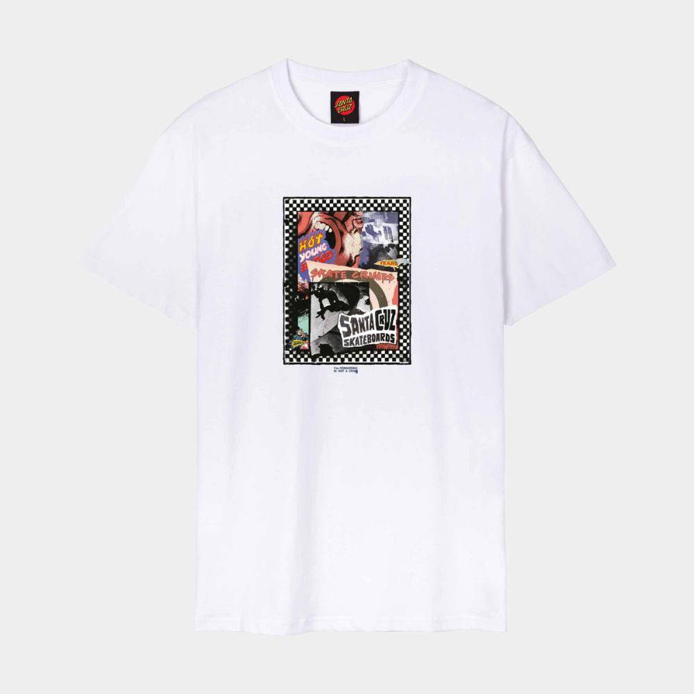 SANTA CRUZ AD COLLAGE FRONT T-SHIRT