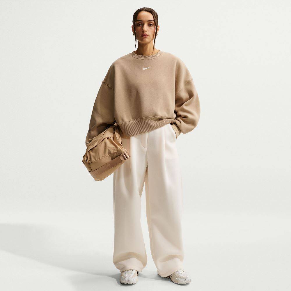 NIKE WOMENS PHOENIX FLEECE OVERSIZE CREW