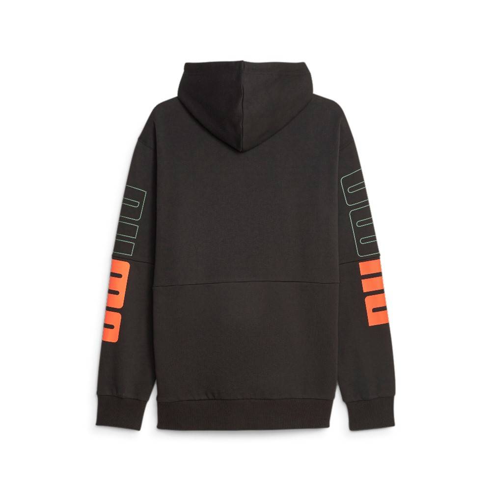 PUMA POWER COLORBLOCK FLEECE HOODIE