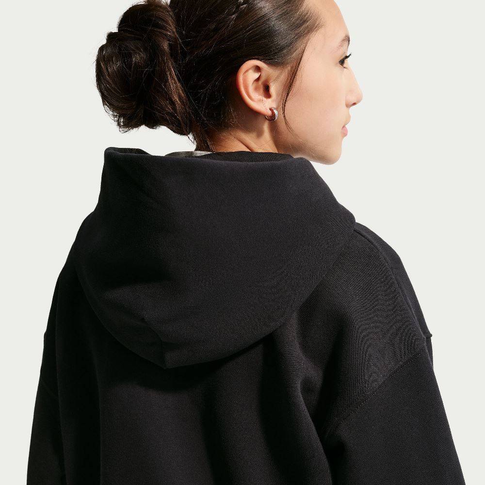 NIKE STUDIO GIRLS FLEECE FULL-ZIP HOODIE