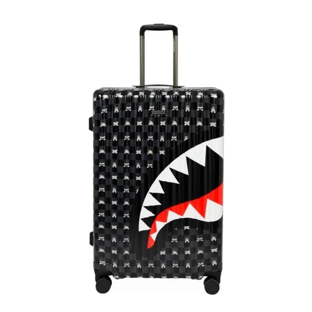 SPRAYGROUND PEEKING CHARACTER CHECK DLXSV CABIN BAG