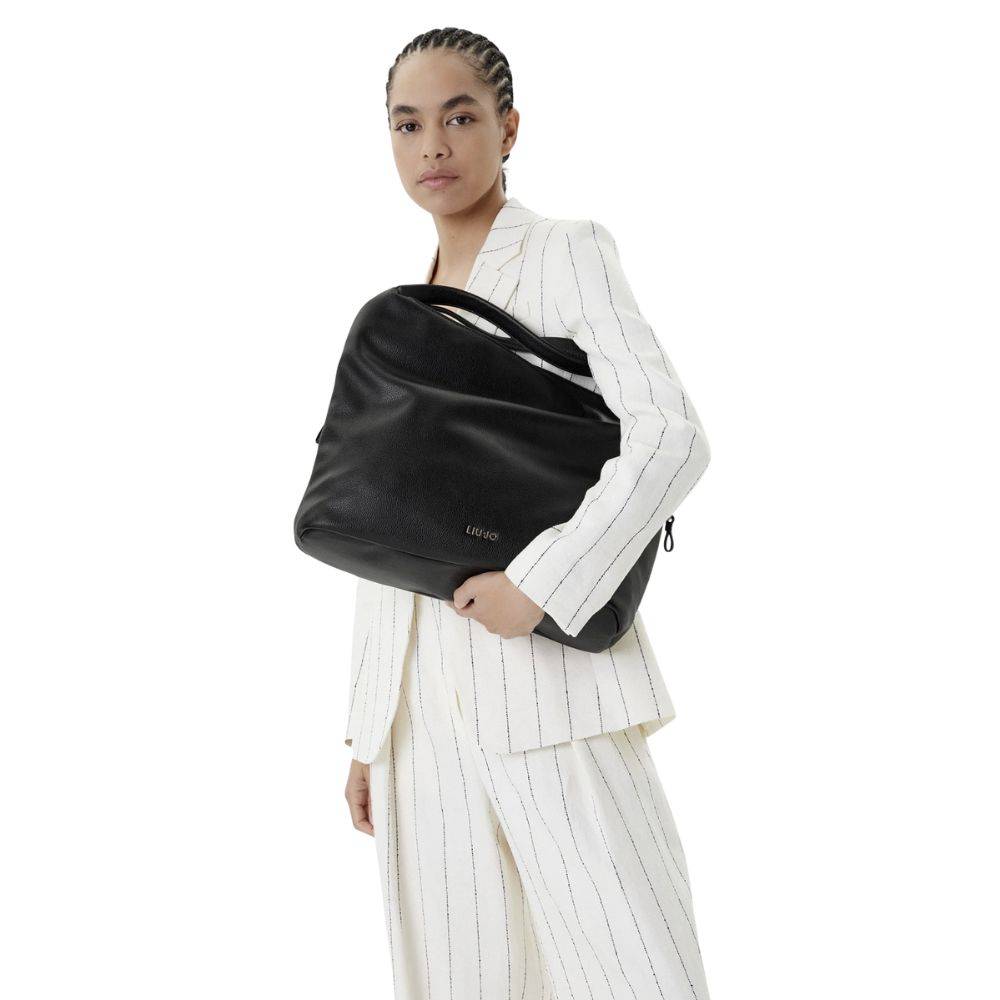 LIU JO LARGE HOBO BAG WITH STRAP
