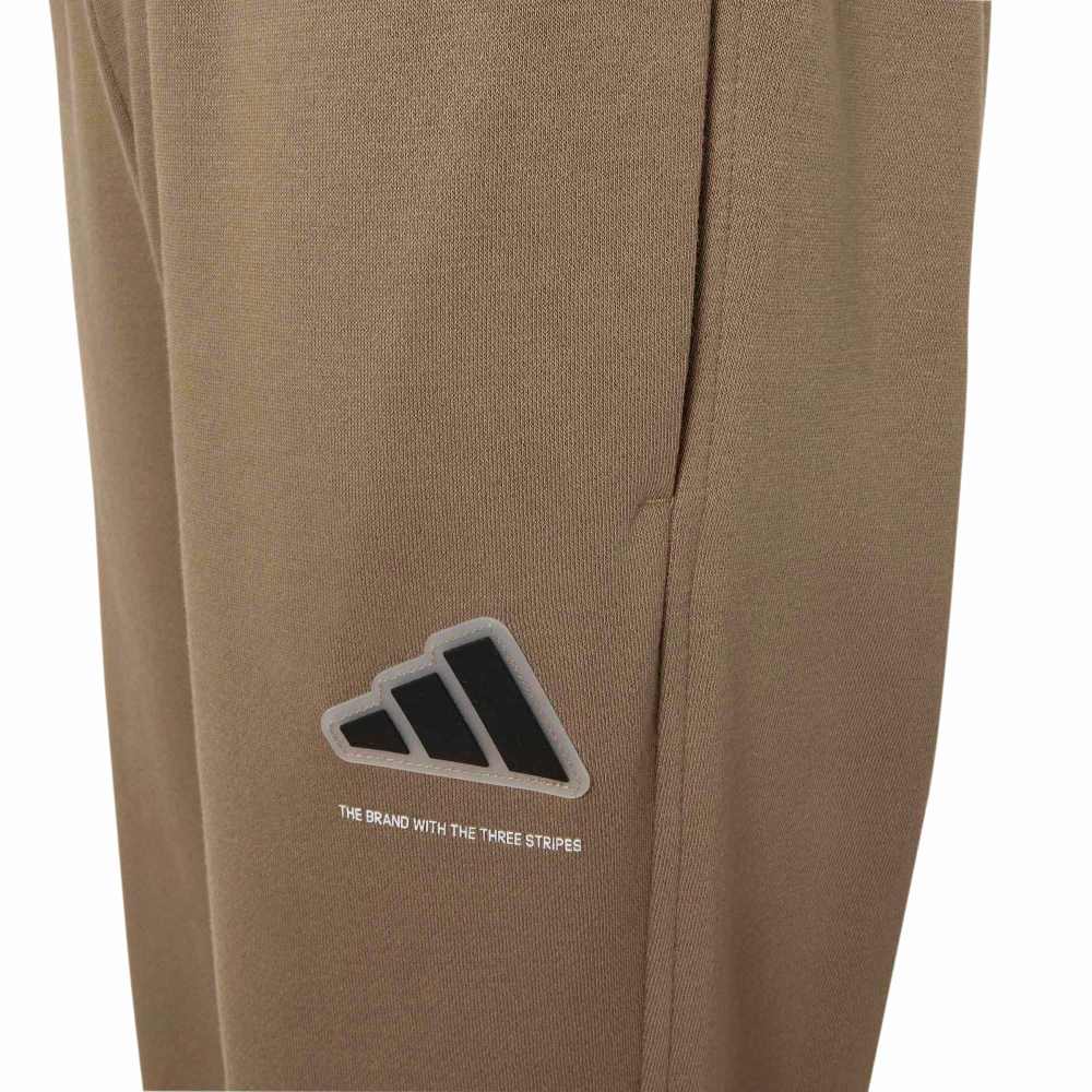 ADIDAS BOYS SLOGAN FLEECE PANTS