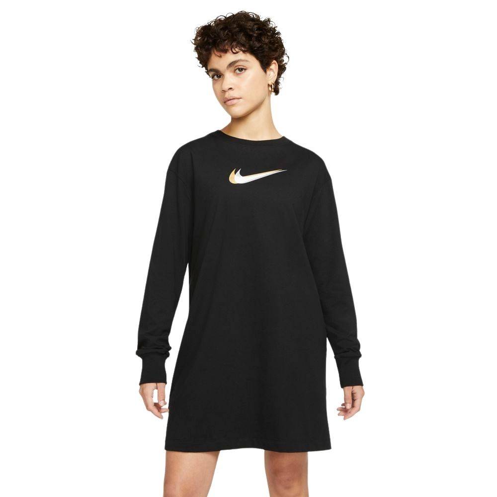 NIKE SPORTSWEAR WOMENS LONG-SLEEVE DRESS