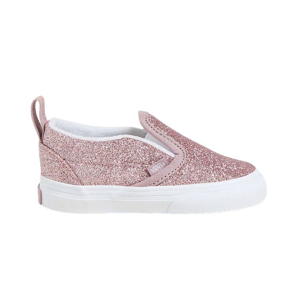 VANS TODDLER SLIP-ON VELCRO GLITTER